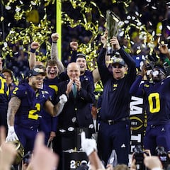 Michigan campeón CFP al dominar a Washington y terminan de manera invicta