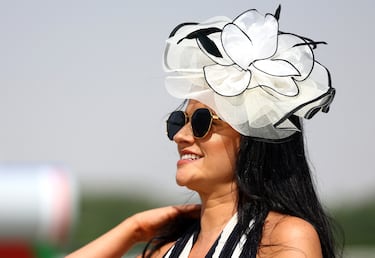 La Dubai World Cup 2024 comienza este sábado, 30 de marzo, en el hipódromo de Meydan en Dubai, Emiratos Árabes Unidos. Se repartirán 30.500.000 de dólares incluyendo los 12 millones de la prueba central. En sus alrededores pasean y disfrutan del evento los asistentes siempre presumiendo de sus mejores galas.