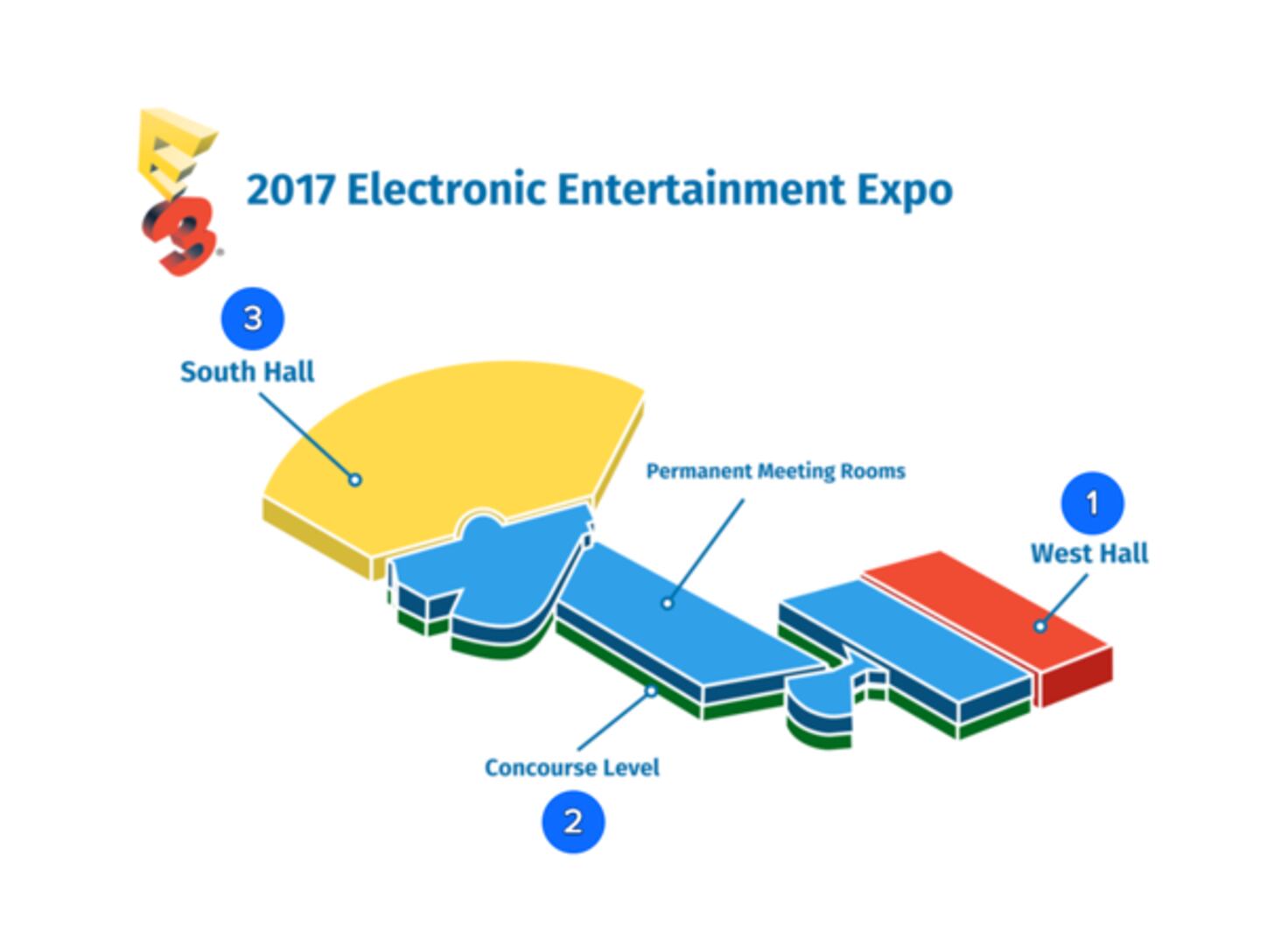 E3 2017 Planos De La Feria Y Tamaño De Los Stands Meristation 1375