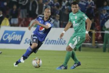 El debut de los dos equipos capitalinos en la Copa Águila. El juego bogotano fue animado por la parcial que en su mayoría fue azul.