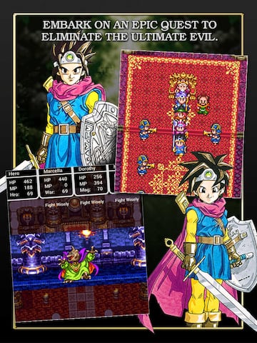 Captura de pantalla - Dragon Quest III (IPH)