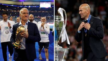 Deschamps y Zidane