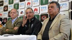 Alfredo Arias fue presentado como nuevo t&eacute;cnico de Wanderers