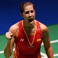 Carolina Marín pasa a cuartos de final en el Open de Japón