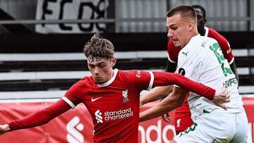 Amistoso internacional entre Greuther Furth y Liverpool disputado en Alemania.