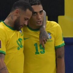 Neymar lidera el festín de Brasil ante una Uruguay incapaz