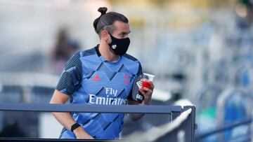 Bale, durante el Real Madrid-Villarreal.