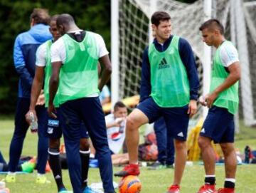 En imágenes la preparación de Millos para recibir al América