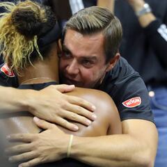 El entrenador de Naomi Osaka, técnico del año para la WTA