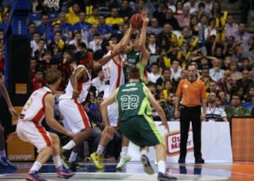 Unicaja-CAI Zaragoza.