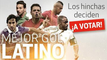 Chicharito, nominado al mejor gol latino de la Bundesliga