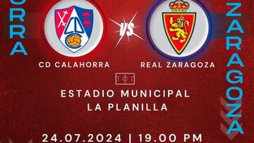 El Zaragoza se mide al Calahorra en su primer amistoso