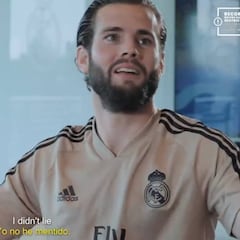 Carvajal miente sobre una leyenda del Madrid para ganar a Nacho al 'quién es quién'
