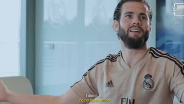 Carvajal miente sobre una leyenda del Madrid para ganar a Nacho al 'quién es quién'