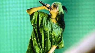 Billie Eilish en concierto durante su &quot;Where Do We Go? World Tour&quot; en Miami, Florida. Marzo 09, 2020. 