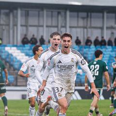 El Castilla emerge y vuelve a ganar en medio del diluvio