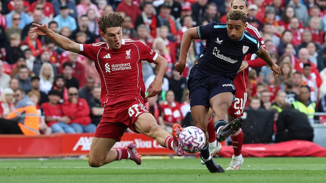 La crónica del primer partido: la unidad B del Athletic naufraga en Anfield