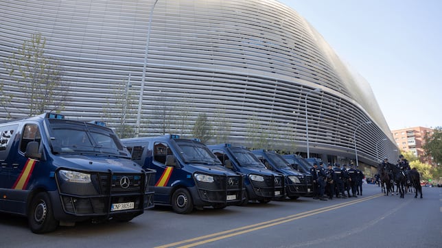Más de 1.900 efectivos vigilarán el Real Madrid-Milán
