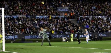 Wass opens the scoring for Celta. 1-0.