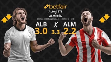 Albacete Balompié vs. UD Almería: horario, dónde ver, pronósticos y clasificación