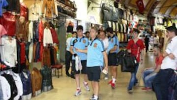 Los jugadores pudieron visitar el Gran Bazar de Estambul.
