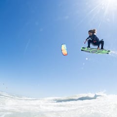 David Tonijuan, de las cometas de playa a 4° del mundo en kite