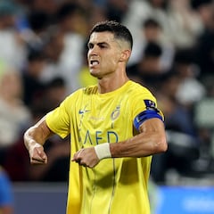 Cristiano se frustra ante Al Hilal