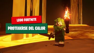 lego fortnite como protegerse del calor