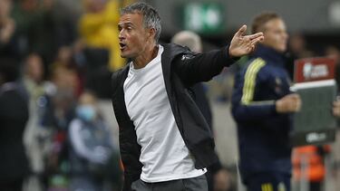 02/09/21 PARTIDO CLASIFICACION MUNDIAL QATAR 2022 FASE DE GRUPOS GRUPO B SUECIA - SELECCION ESPAÑOLA ESPAÑA LUIS ENRIQUE