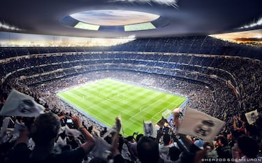 Así pudo ser el nuevo Bernabéu