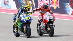 Rossi y Dovizioso.