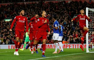 Origi sends Anfield into glee-filled frenzy with late winner in the Merseyside derby