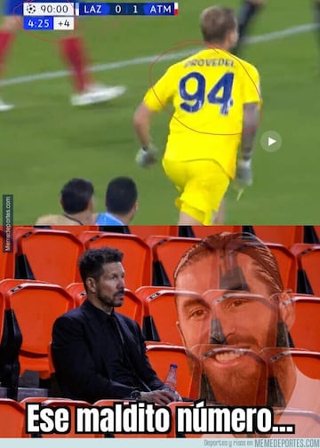 Los mejores memes de la primera jornada de Champions League.