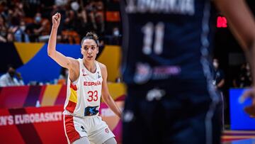 Resumen y resultado del Espa?a 93 - 61 Eslovaquia: Eurobasket femenino 2021