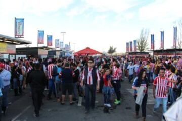 Fans en el Chivas vs América
