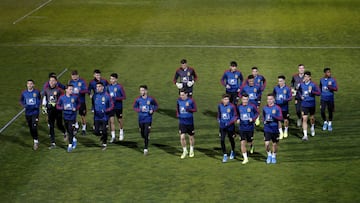 12/11/19 ENTRENAMIENTO SELECCION ESPA&Ntilde;OLA SUB 21
 GRUPO  SELECCION ESPA&Ntilde;OLA ESPA&Ntilde;A SUB21