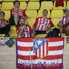 Casi 100 hinchas del Atleti a Getafe y 200 al Bernabéu