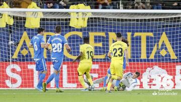 Villarreal 1-0 Getafe: resumen, resultado y goles del partido
