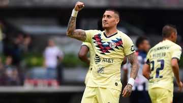 during the game America vs Monterrey, corresponding to the Day 1 of the Liga BBVA MX Torneo Apertura 2019, at Azteca Stadium, on July 20, 2019. 
 &amp;lt;br&amp;gt;&amp;lt;br&amp;gt;
 durante el partido Am&amp;#xe9;rica vs Monterrey, Correspondiente a la Jornada 1 del Torneo Apertura 2019 de la Liga BBVA MX, en el Estadio Azteca, el 20 de Julio de 2019.