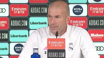 Zidane: "A Vinicius hay que dejarlo tranquilo"