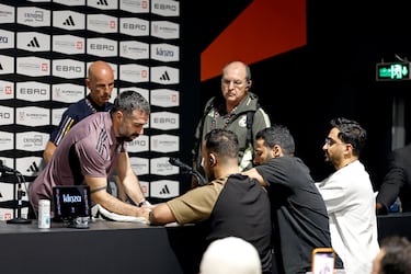 Carvajal: “Con Simeone hay aprecio mutuo...”