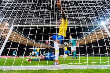 Five-times World Cup winners Brazil exacted a little revenge on 2014 champions Germany in Berlin, Gabriel Jesús handing Tite's side a 1-0 win over the current holders.