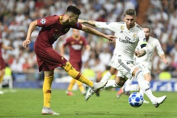 El Shaarawy y Sergio Ramos. 