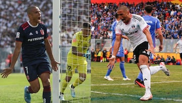 Los 7 jugadores que anotaron por Colo Colo y la U en un Superclásico