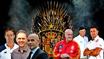 Los cinco candidatos al banquillo de la Selección