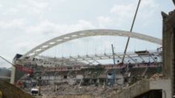 El emblemático arco de San Mamés será ubicado en Lezama.
