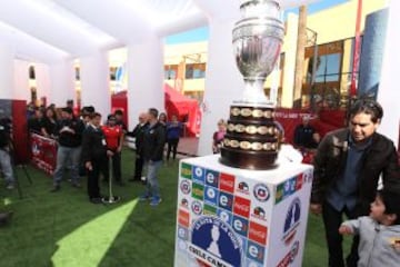 La Copa América recorre Chile.