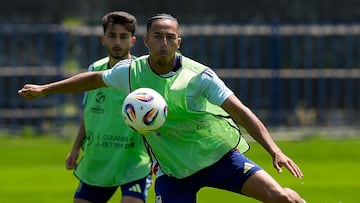 Mateo Joseph, con la Sub-21.