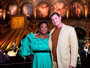 El Señor de los Anillos: Los Anillos de Poder, caminando entre elfos