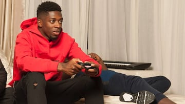 Dembélé se pasa el día recluido en casa jugando de manera compulsiva a videojuegos
